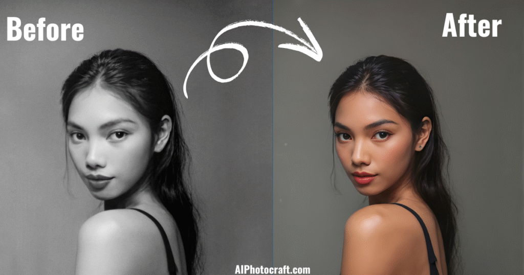 Free AI Image Colorizer Tool